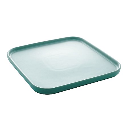 CJ 2 TRAVESSAS PORCELANA NÓRDICA MENTA MATT 25x25x2cm