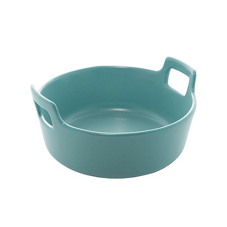 MINI TRAVESSA PORCELANA NÓRDICA MENTA MATT 16x8cm