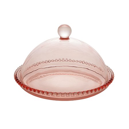 QUEIJEIRA CRISTAL PEARL ROSA 20x12cm