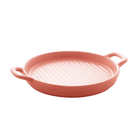 MINI TRAVESSA PORCELANA NÓRDICA ROSA MATT 20cm