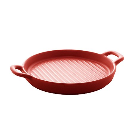 MINI TRAVESSA PORCELANA NÓRDICA VERMELHO MATT 20cm