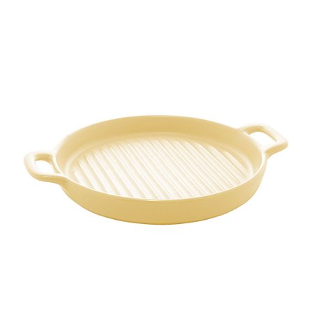 TRAVESSA PORCELANA NÓRDICA AMARELO MATT 23cm