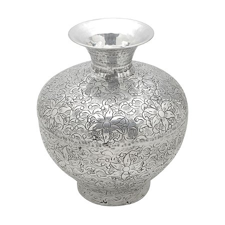 VASO DE ALUMÍNIO MOSAICO ANTIQUE 38X38X44cm