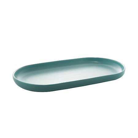 TRAVESSA PORCELANA OVAL NÓRDICA MENTA MATT 30x17x3cm