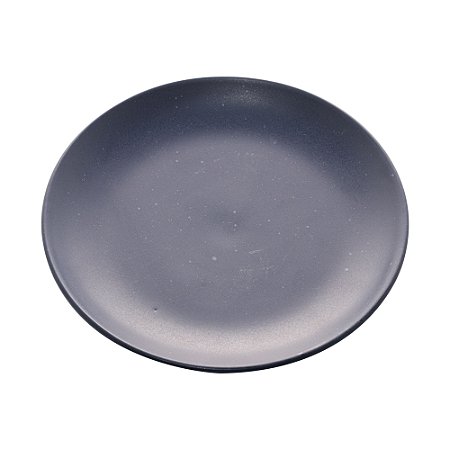 CJ 2 PRATOS SOBREMESA CERÂMICA GRANILITE AZUL 19cm