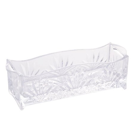 PORTA TALHER DE CRISTAL DE CHUMBO DUBLIN 27x8x9cm