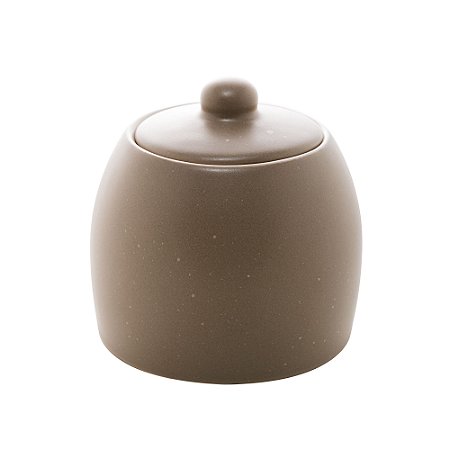 AÇUCAREIRO CERÂMICA GRANILITE CINZA 350ml