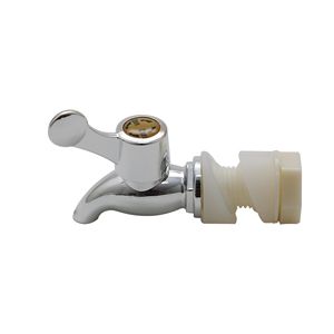 TORNEIRA DE PLÁSTICO PRATEADA P/DISPENSER 2l/3l