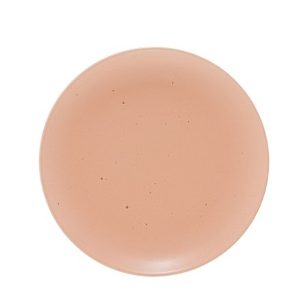 CJ 2 PRATOS SOBREMESA CERÂMICA GRANILITE SALMON 19cm