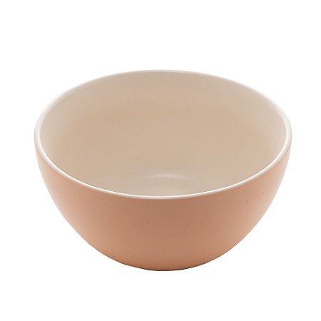 CJ 2 BOWLS CERÂMICA GRANILITE SALMON 10x5cm