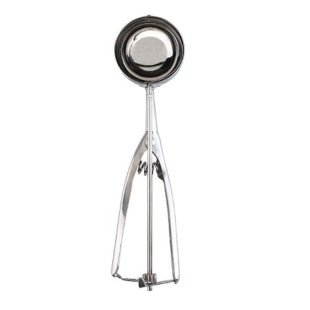 COLHER PARA SORVETE EM ACO INOX L6,1XP3,6XA23,5CM