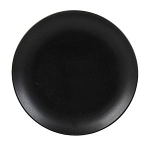 CJ 2 PRATOS CERÂMICA PRETO MATT 19cm