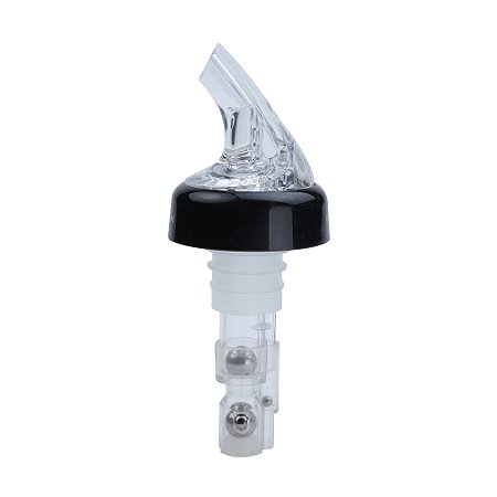 BICO DOSADOR PARA VINHO EM ACRILICO E SILICONE D4XA10,2CM