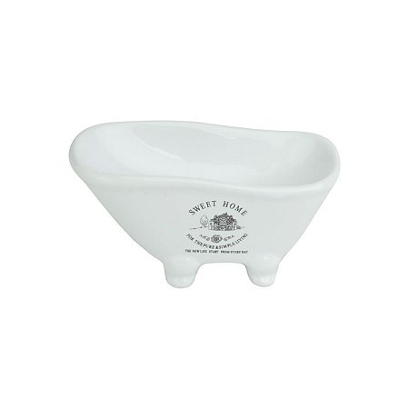 PORTA SABÃO DE CERÂMICA SWEET HOME 80ml