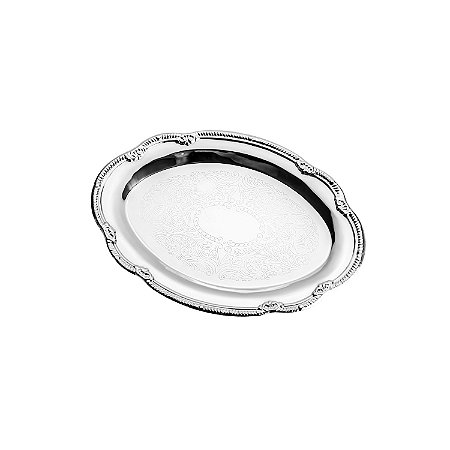 BANDEJA DE ZAMAC SILVER PLATED GUIZÉ 24,5x17cm