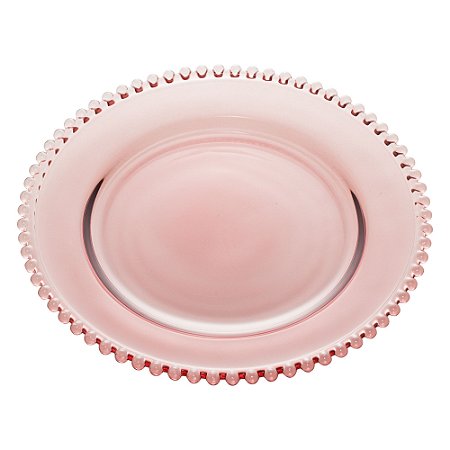 SOUSPLAT CRISTAL PEARL ROXO 32cm