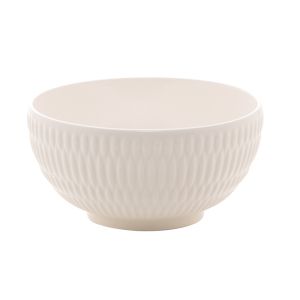 BOWL DE PORCELANA NEW BONE TOLEDO BRANCO 15,2x7,2cm