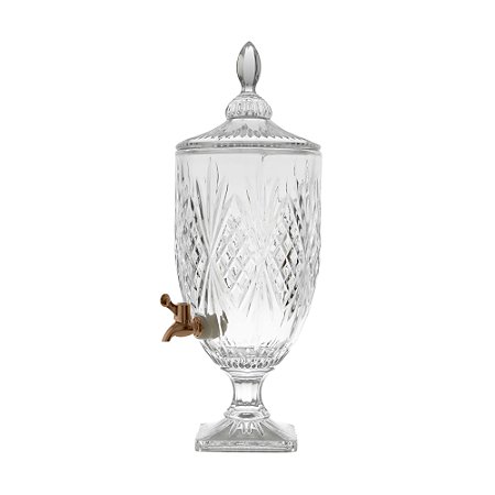 DISPENSER CRISTAL ECOLÓGICO TORNEIRA COBRE BRANDON 4,5l