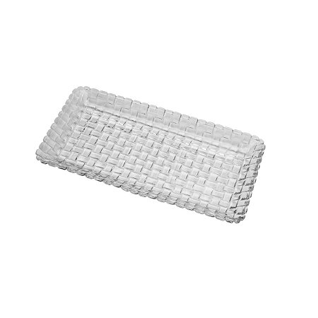 TRAVESSA DE CRISTAL TRESS 25x13x2cm