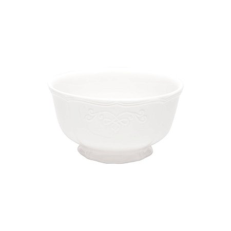 CJ 6 BOWLS DE PORCELANA SUPER WHITE GENEBRA 14x7,5cm