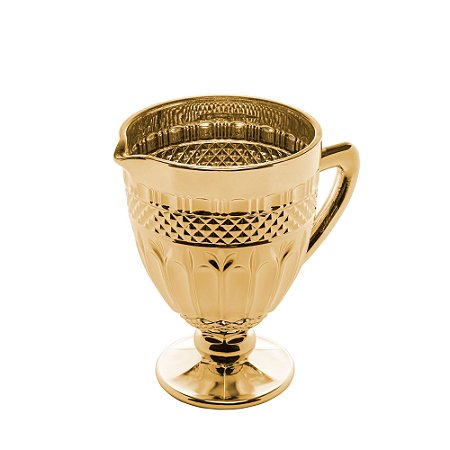JARRA VIDRO BRAND DOURADO METALIZADO 1l