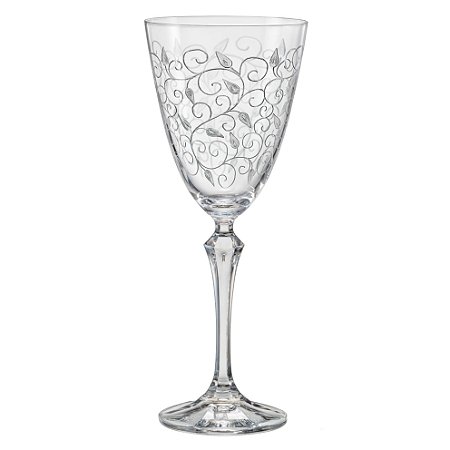 JG 6 TACAS AGUA ELIZABETH CRISTAL ECOLOGICO 350ML 24CM