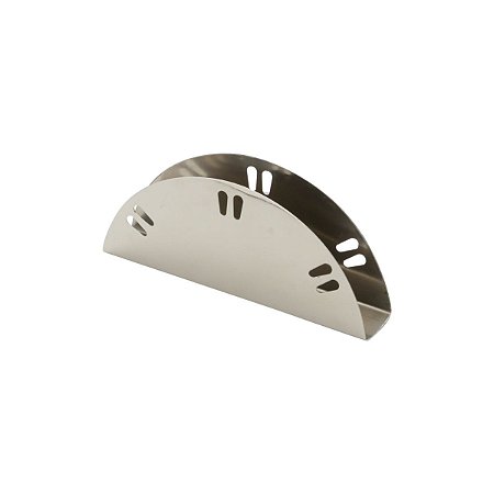 PORTA GUARDANAPOS DE AÇO INOX PRIME 14,5x2,5x6cm