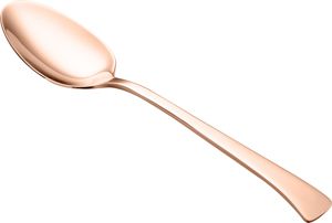 CJ 12 COLHERES DE AÇO INOX P/CHÁ PVD ROSÉ GOLD BERNA