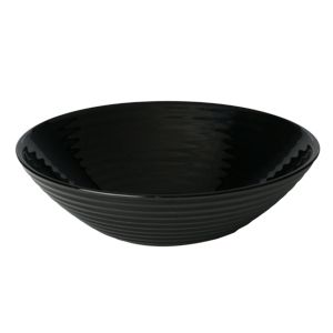 BOWL DE VIDRO TEMPERADO HARENA BLACK 16cm