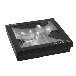 FAQUEIRO 75PC DE AÇO INOX BERNA C/GIFT BOX