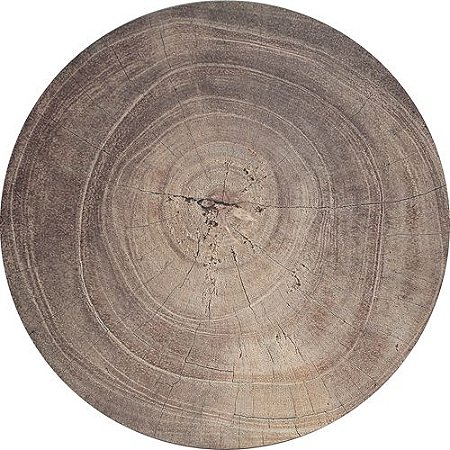 TABUA TREE REDONDA EM VIDRO D45CM