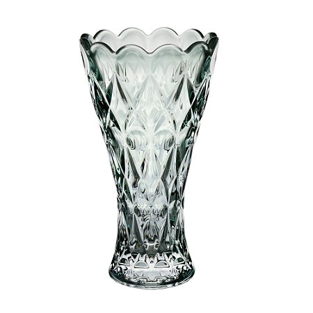 VASO CRISTAL ANGEL VERDE 14x25cm