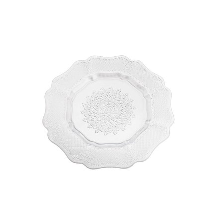 SOUSPLAT DE VIDRO CROWN 33cm
