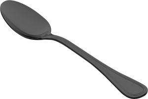 CJ 12 COLHERES DE AÇO INOX P/CAFÉ PVD BLACK AVALON