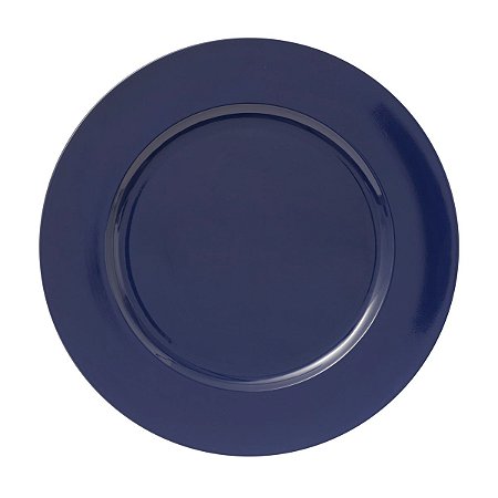 SOUSPLAT DE PLÁSTICO OPALA AZUL 33cm