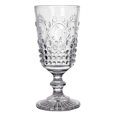 JG DE 6 TACAS BELLINI EM VIDRO 280ML A17,5CM