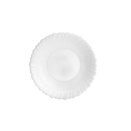 PRATO FUNDO DE VIDRO OPALINO FESTON 23cm