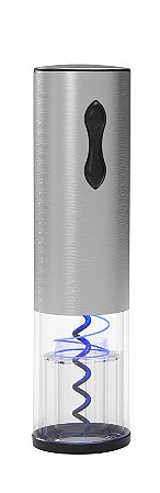 SACA ROLHAS USB EM ALUMÍNIO E ABS D4,2XA20,5CM