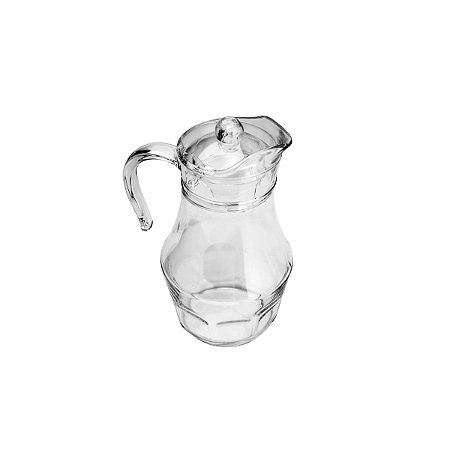CJ 7PC JARRA C/6 COPOS DE VIDRO ROC 1,8l/265ml