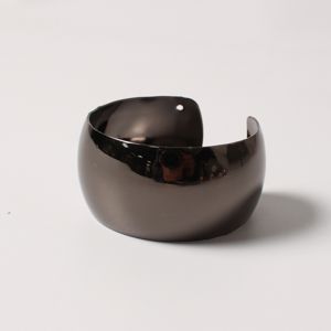 CJ 4 ANÉIS P/GUARDANAPO DE AÇO ALLIANCE GAP PRETO 4,5cm