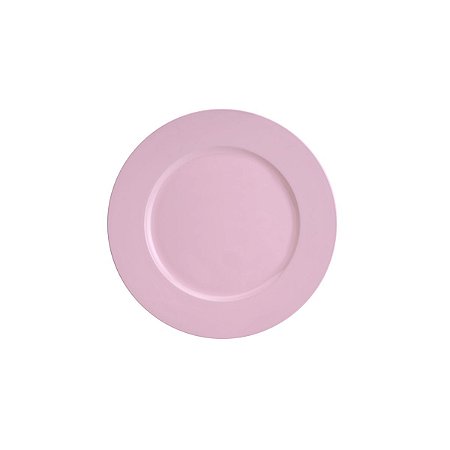 SOUSPLAT DE PLÁSTICO OPALA ROSA 33cm