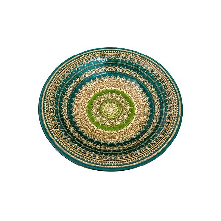 CENTRO DE MESA DE VIDRO CAMELOT 41x8,5cm