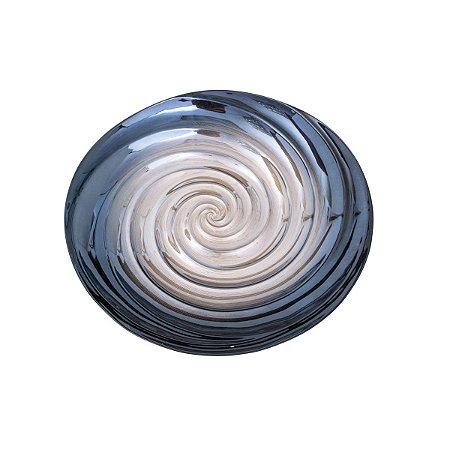 CENTRO DE MESA DE VIDRO SPIRAL 42,5x7,5cm