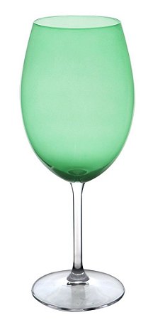 JG 6 TACAS BORDEAUX GATRO CRISTAL ECOLOGICO 580ML 23CM VERDE