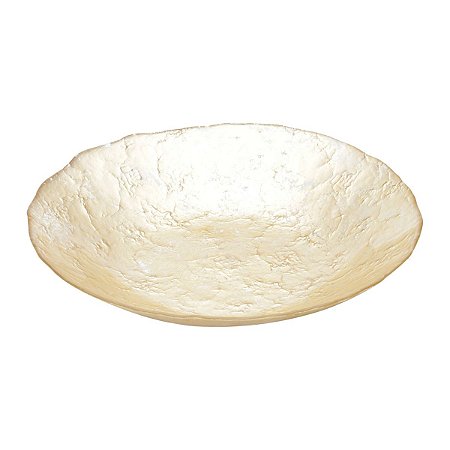 CENTRO DE MESA DE VIDRO MOON 40x7cm