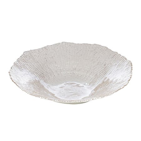 CENTRO DE MESA DE VIDRO INFINITY 40x10cm