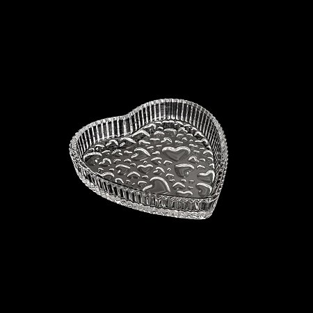 PETISQUEIRA DE CRISTAL CUTE HEART 18,7x3,3cm