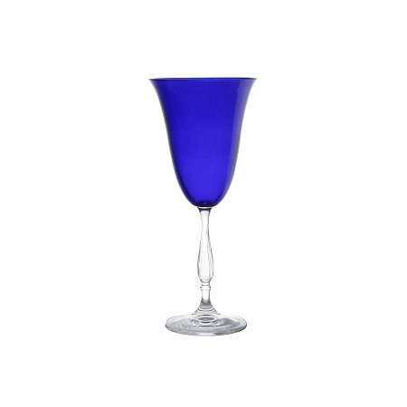 CJ 6 TAÇAS ÁGUA CRISTAL ECOLÓGIC ANTIK/FREGATA COBALTO 350ml