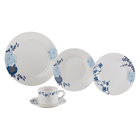 APARELHO DE JANTAR 20PC DE PORCELANA CLASSIC
