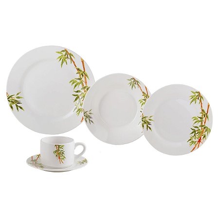 APARELHO DE JANTAR 20PC DE PORCELANA TROPICALIS